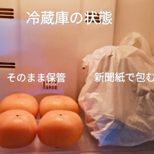 柿の保存方法　長期保存の秘訣