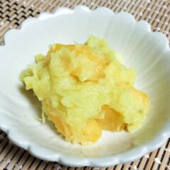 柿料理　簡単！柿きんとん