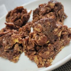 簡単！　手作り干し柿チョコクランチ