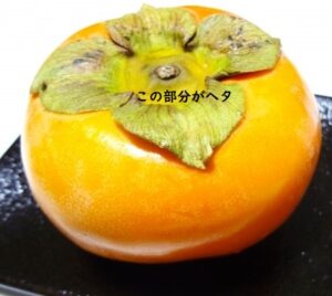 柿のヘタ